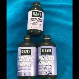 BLEACH London Violet Skies Hair Colour, Shampoo, and Conditioner Set